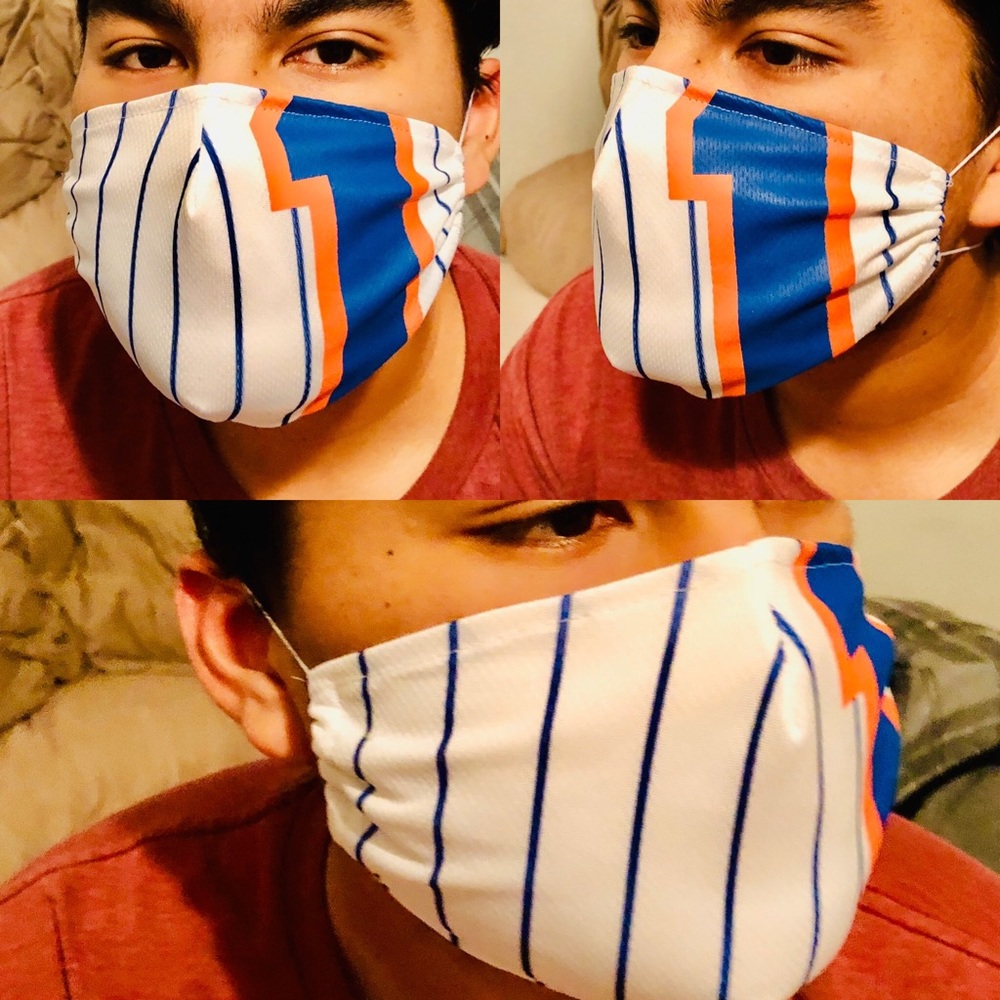 FACE MASK - METS Baseball